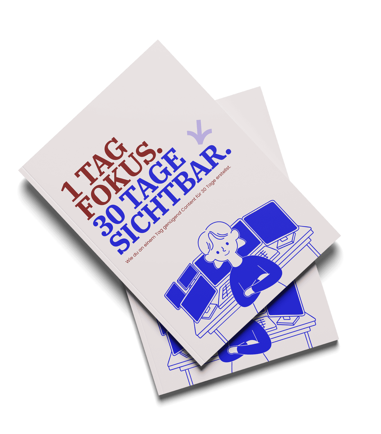 Das Booklet „1 Tag Fokus. 30 Tage sichtbar.“
